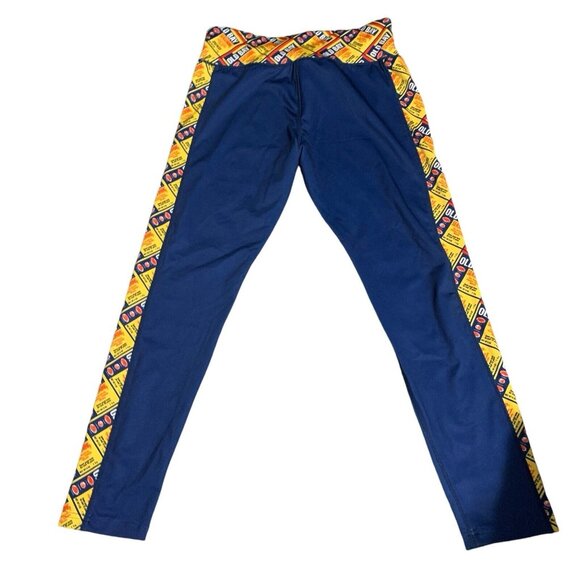 Route One Apparel Old Bay Multiple Cans Yoga Leggings Size Large - Picture 2 of 4